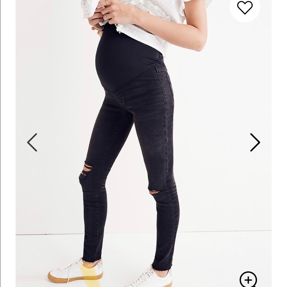 Madewell Maternity Over-the-Belly Skinny Jeans